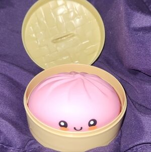 Pink Squishy Mystery Dumpling Toy